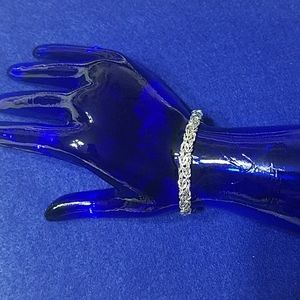 14k White Gold Bracelet